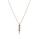 Bullet Ball Chain Necklace