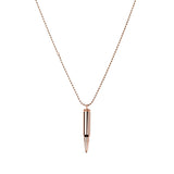 Bullet Ball Chain Necklace