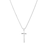 Cross Ball Chain Necklace