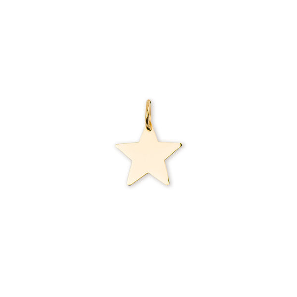 Star Charm with Custom Stamping