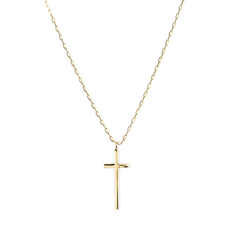 Cross Link Chain Necklace