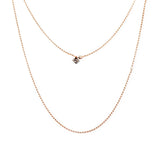 Infini-Large-Ball-Chain-Rose-Gold