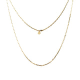 Large Tall Bar Link Chain Necklace with Custom Stamping