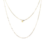 Bullet Round Chain Necklace