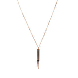 Bullet Round Chain Necklace