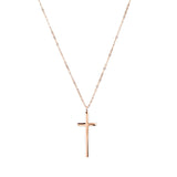 Cross Round Chain Necklace